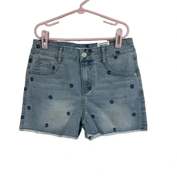 NEW NWT Epic Threads Big Girls Daisy High Rise Denim Cutoff Jean Shorts - Picture 2 of 4